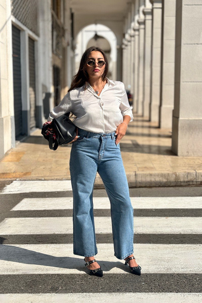 Jean Blue Wide Leg